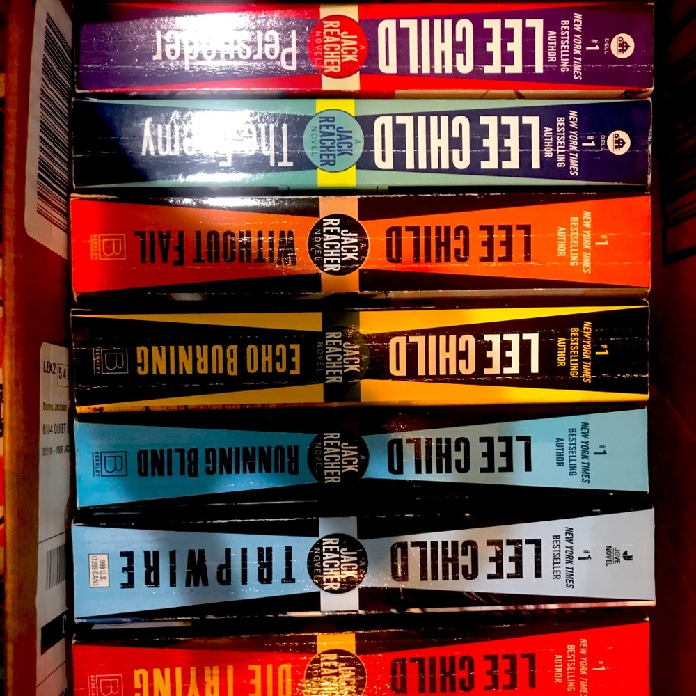 8 Lee Child Jack Reacher Novels